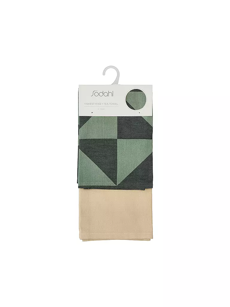 SOEDAHL | Set de 2 torchons 50x70cm TWIST Warm Taupe | 