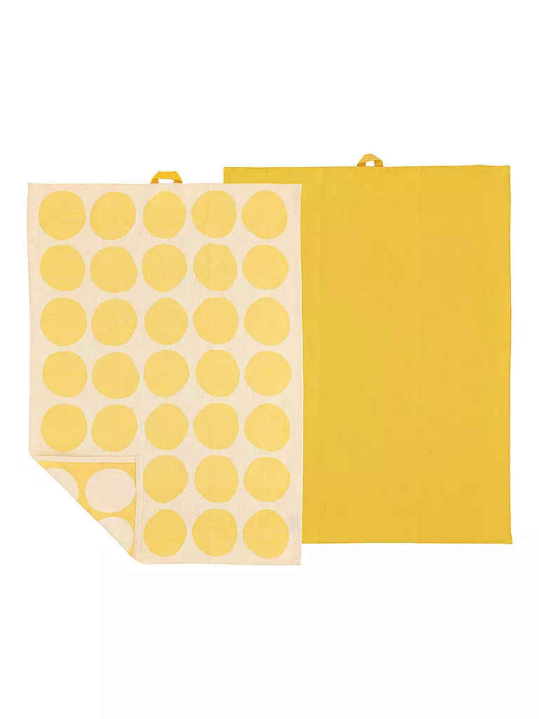 SOEDAHL | Set de 2 torchons BUBBLES Jaune | gelb