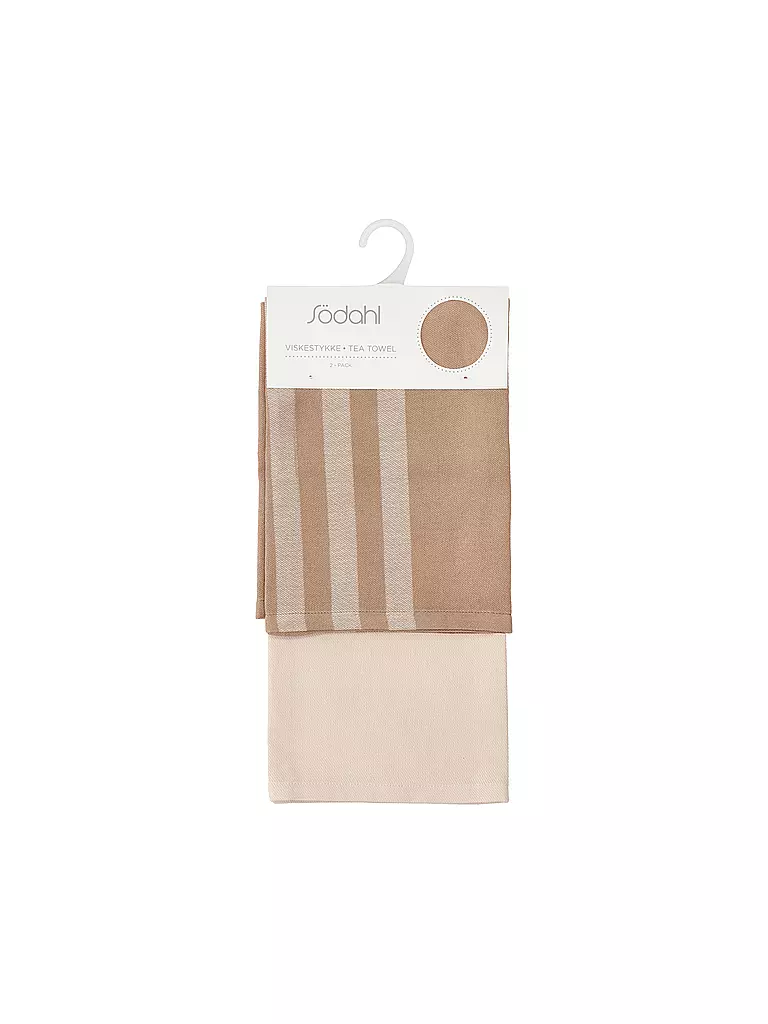 SOEDAHL | Set de 2 torchons REFLECTION Warm Taupe | 