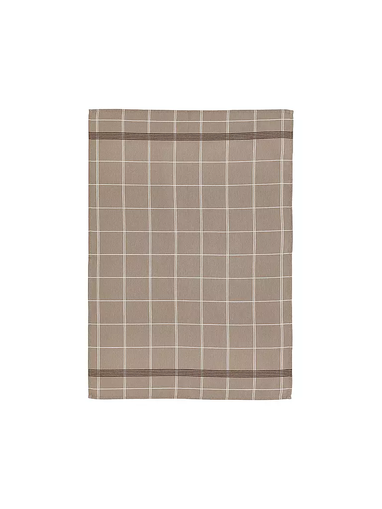 SOEDAHL | Torchon 50x70cm MINIMAL Taupe | hellbraun