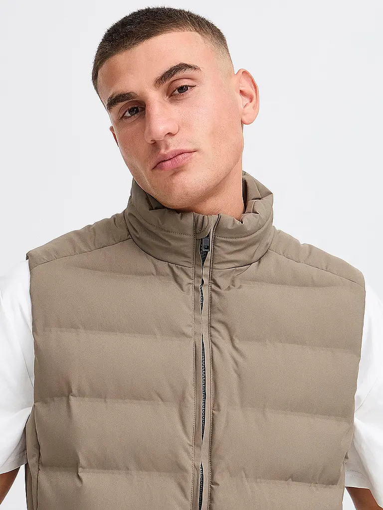 SOLID | Gilet matelassé MILAS | grau