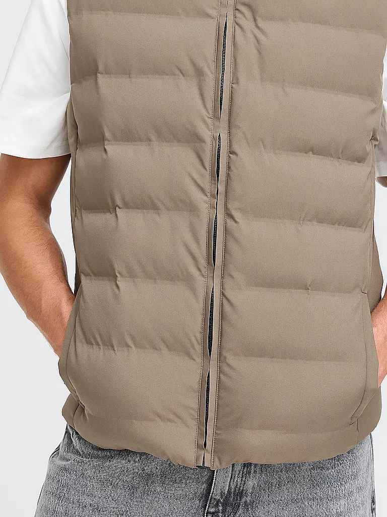 SOLID | Gilet matelassé MILAS | grau