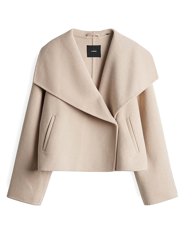 SOMEDAY Veste en laine NARIA beige | 42