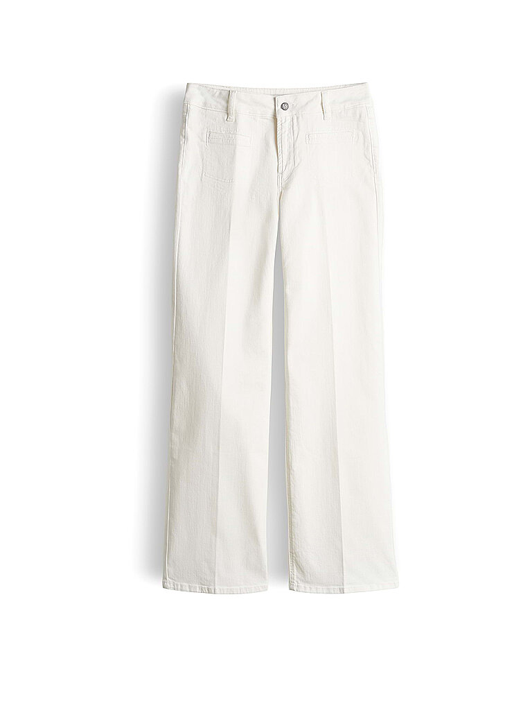 Jeans Jambe Large CARIE FRENCH blanc 40