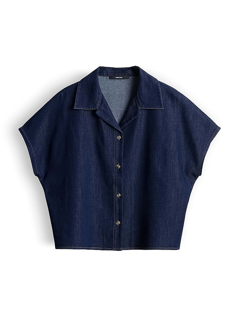 Chemisier ZONDRA DENIM bleu marine 38