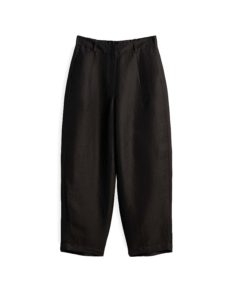 Pantalon Barrel Leg CISILIA marron 38