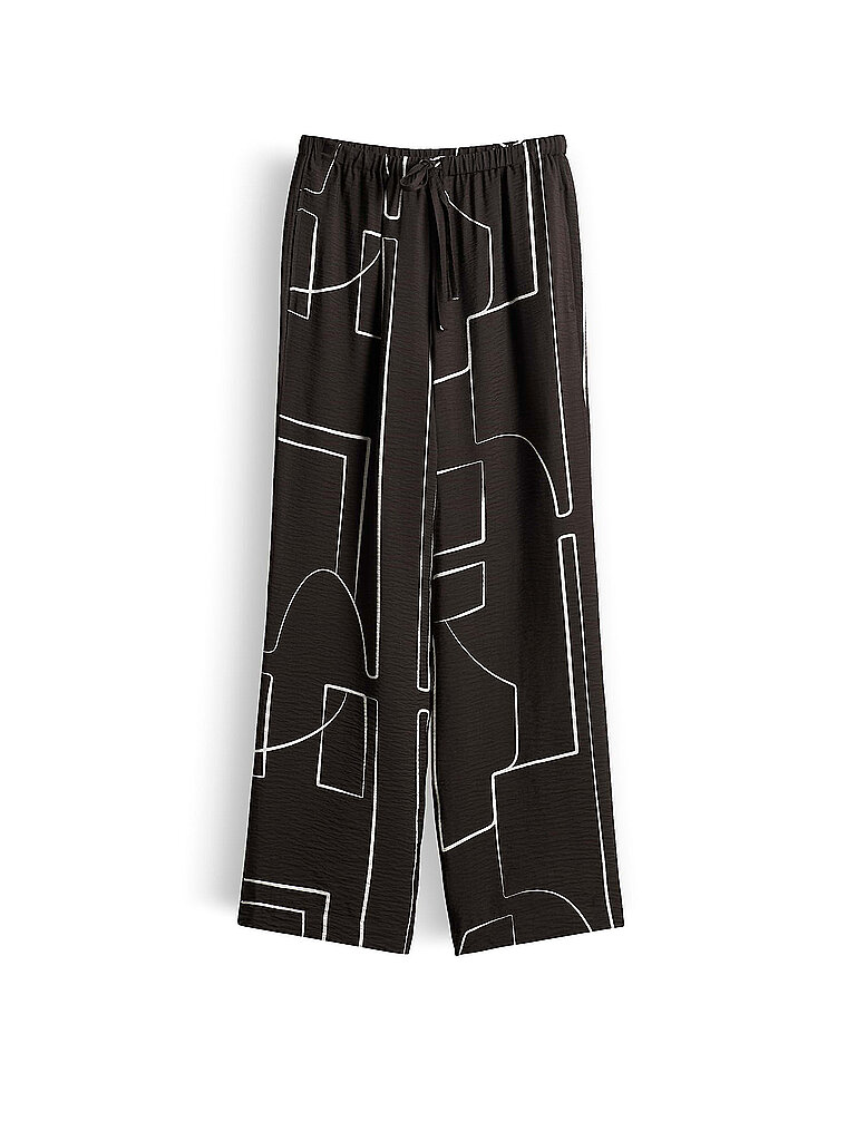 Marlenehose CEVIL GRAPHIC marron 34