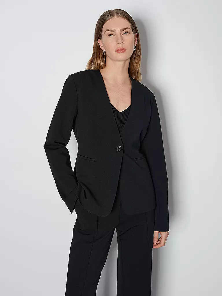 SOMEDAY | Blazer NEBRU | Noir