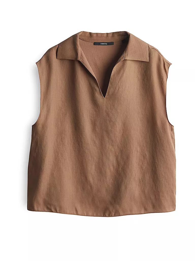 SOMEDAY | Blouse ZLAYA | camel
