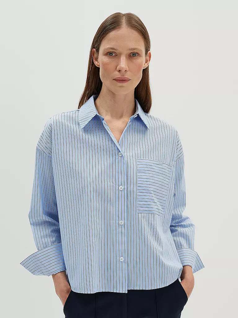 SOMEDAY | Blouse ZOPPINA | blau