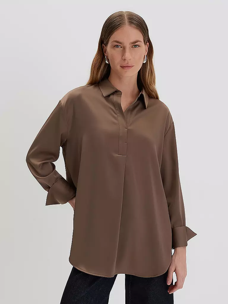 SOMEDAY | Bluse ZANZA | Marron