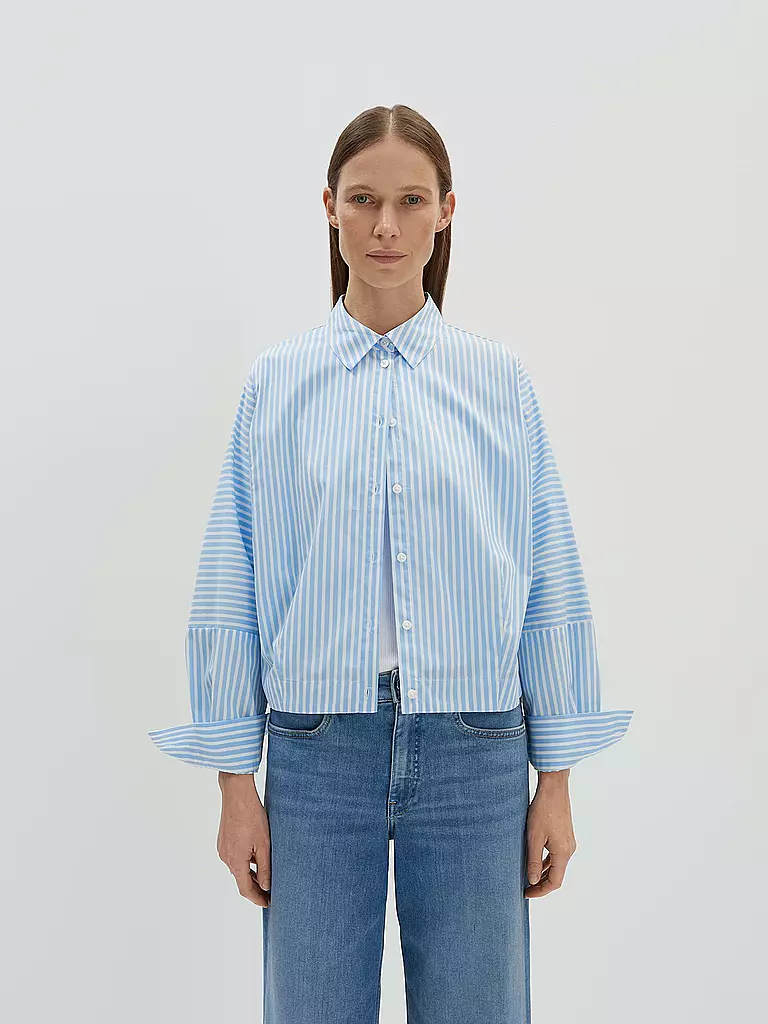 SOMEDAY | Bluse ZESTO DETAIL | Bleu