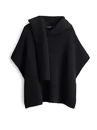 SOMEDAY | Cape - Poncho BOLANA CAPE | Noir