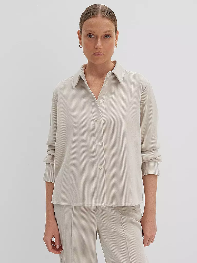SOMEDAY | Cordbluse ZORTNEY DETAIL | Crème
