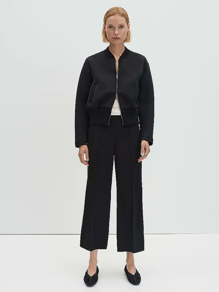 SOMEDAY | Culotte CHARLIE CROPPED WIDE | Noir