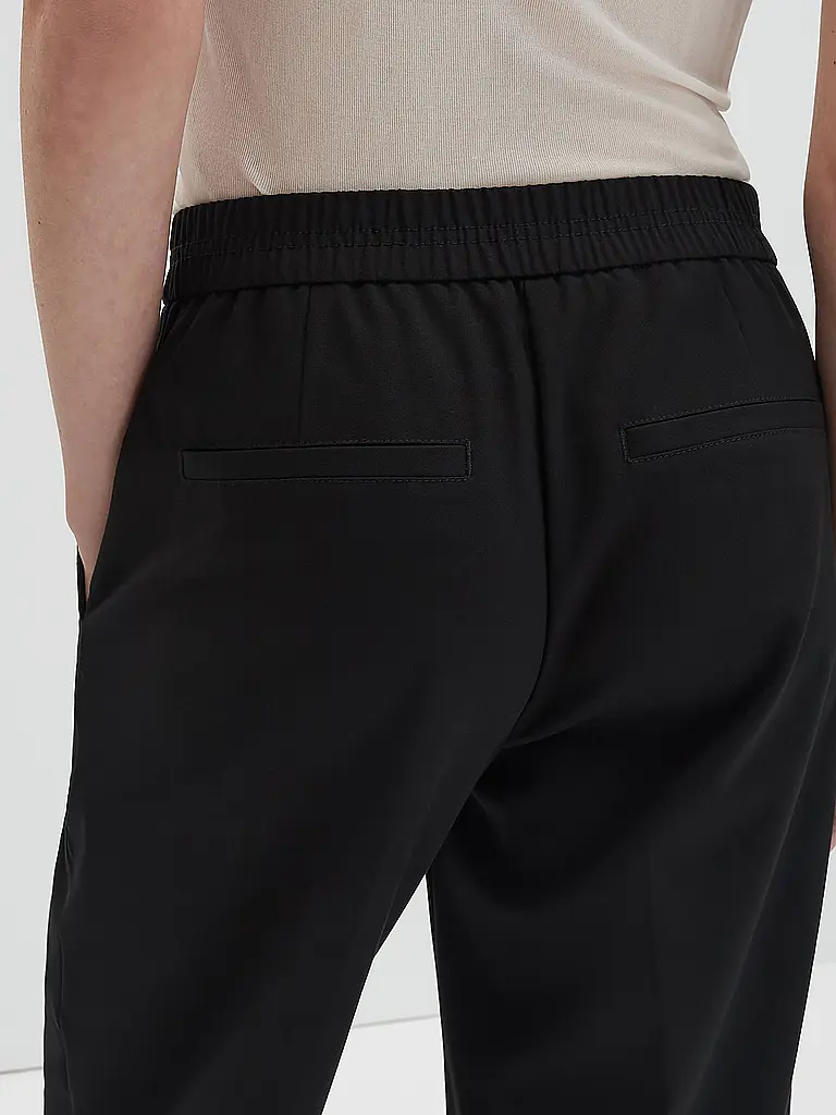 SOMEDAY | Culotte CHARLIE CROPPED WIDE | Noir