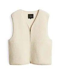 SOMEDAY | Gilet aspect fourrure ULIV | Crème