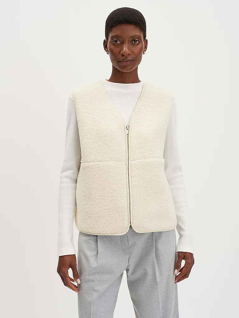 SOMEDAY | Gilet aspect fourrure ULIV | 