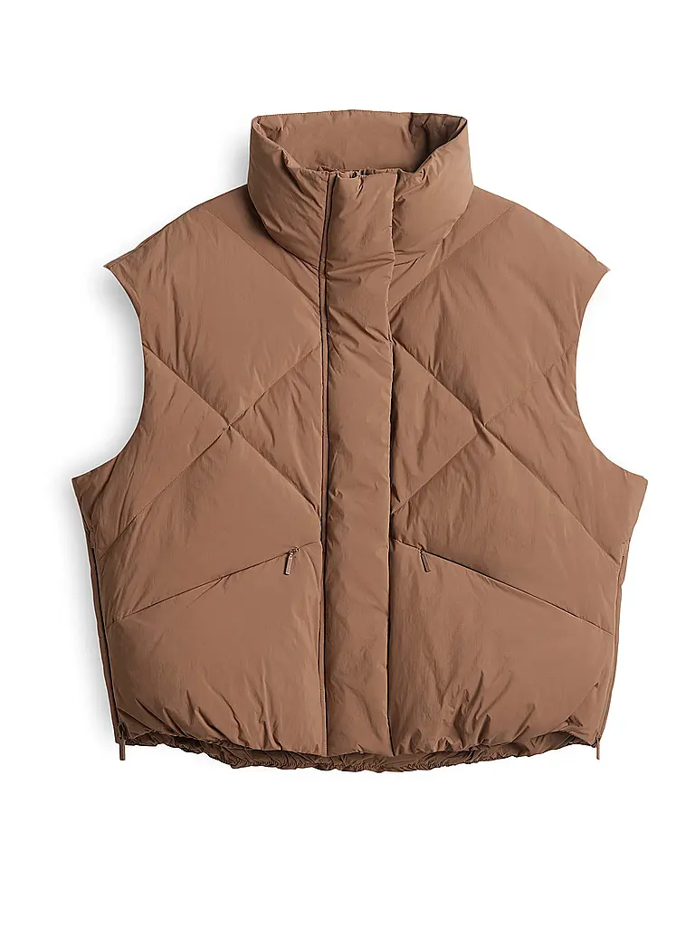SOMEDAY | Gilet matelassé VESARA | camel