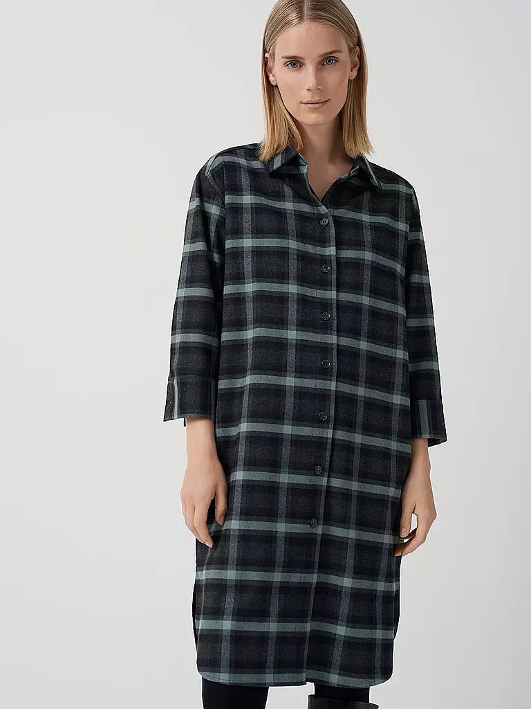 SOMEDAY | Hemdblusenkleid Quarolin | Noir