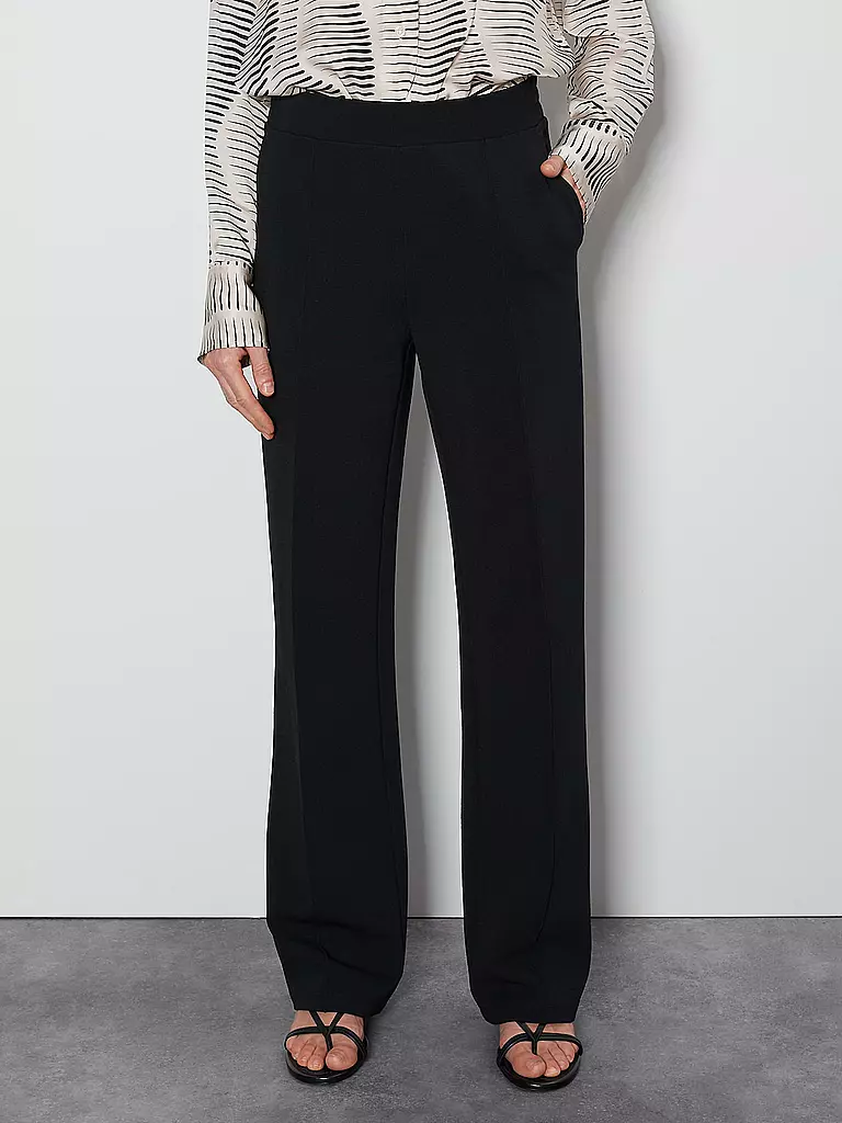 SOMEDAY | Hose Jogging Fit CENYA TEXTURE | Noir