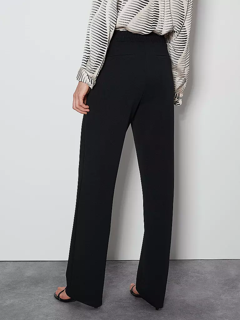 SOMEDAY | Hose Jogging Fit CENYA TEXTURE | Noir