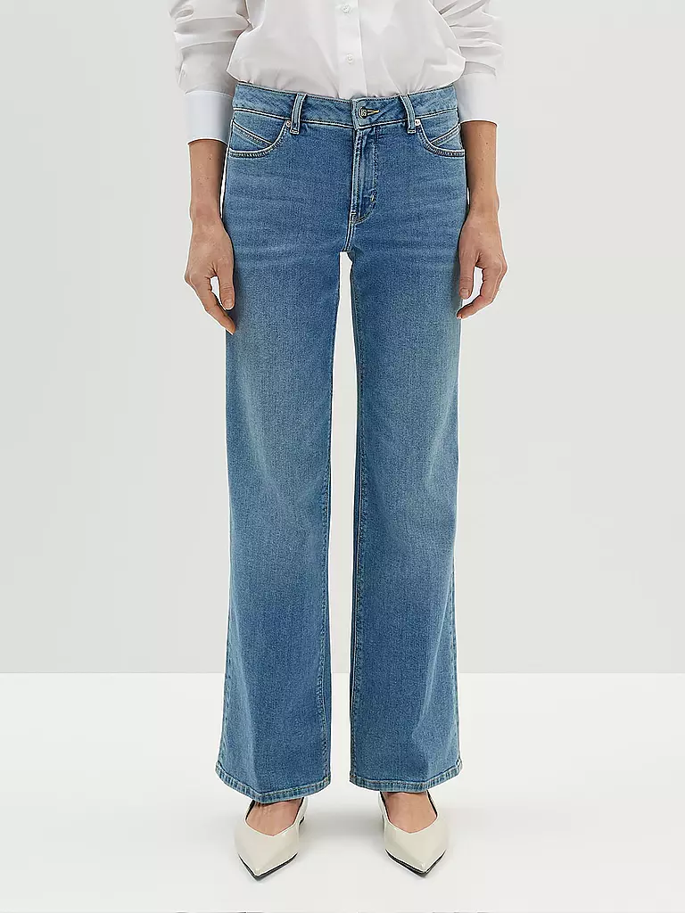 SOMEDAY | Jeans évasé CARIE ICONIC | blau
