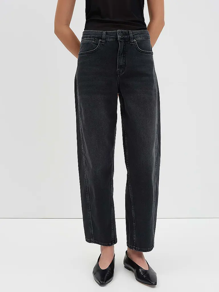 SOMEDAY | Jeans coupe ballon CELLMA BARREL | Noir