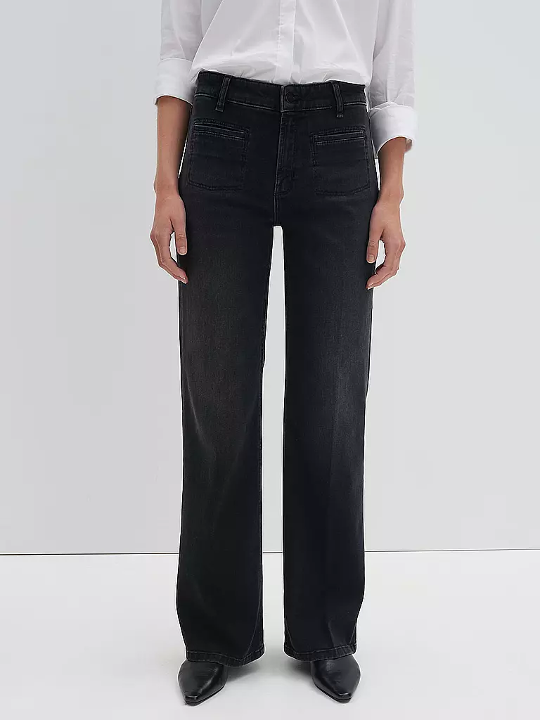 SOMEDAY | Jeans Flared Fit CARIE FRENCH | Noir