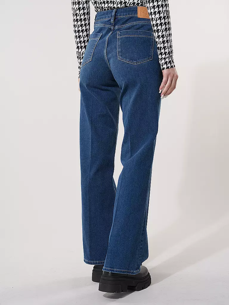 SOMEDAY | Jeans Flared Fit CARIE ICONIC | Bleu foncé