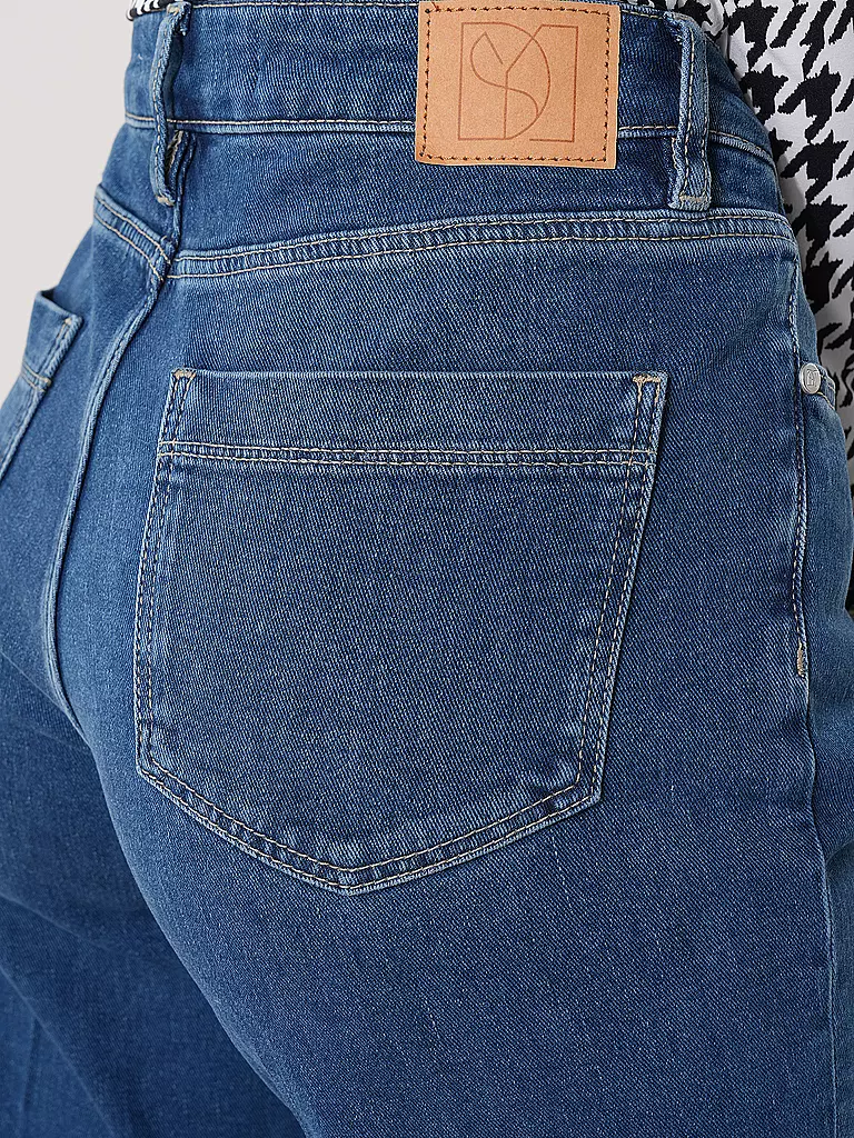 SOMEDAY | Jeans Flared Fit CARIE ICONIC | Bleu foncé