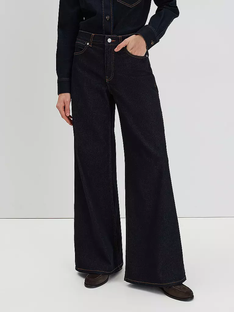 SOMEDAY | Jeans Jambe Large CELLMA PALAZZO | blau
