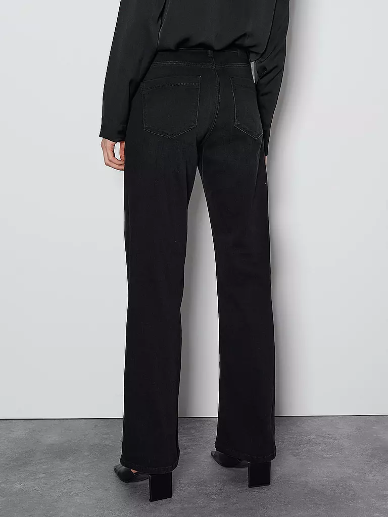 SOMEDAY | Jeans Wide Fit CARIE LINE | Noir