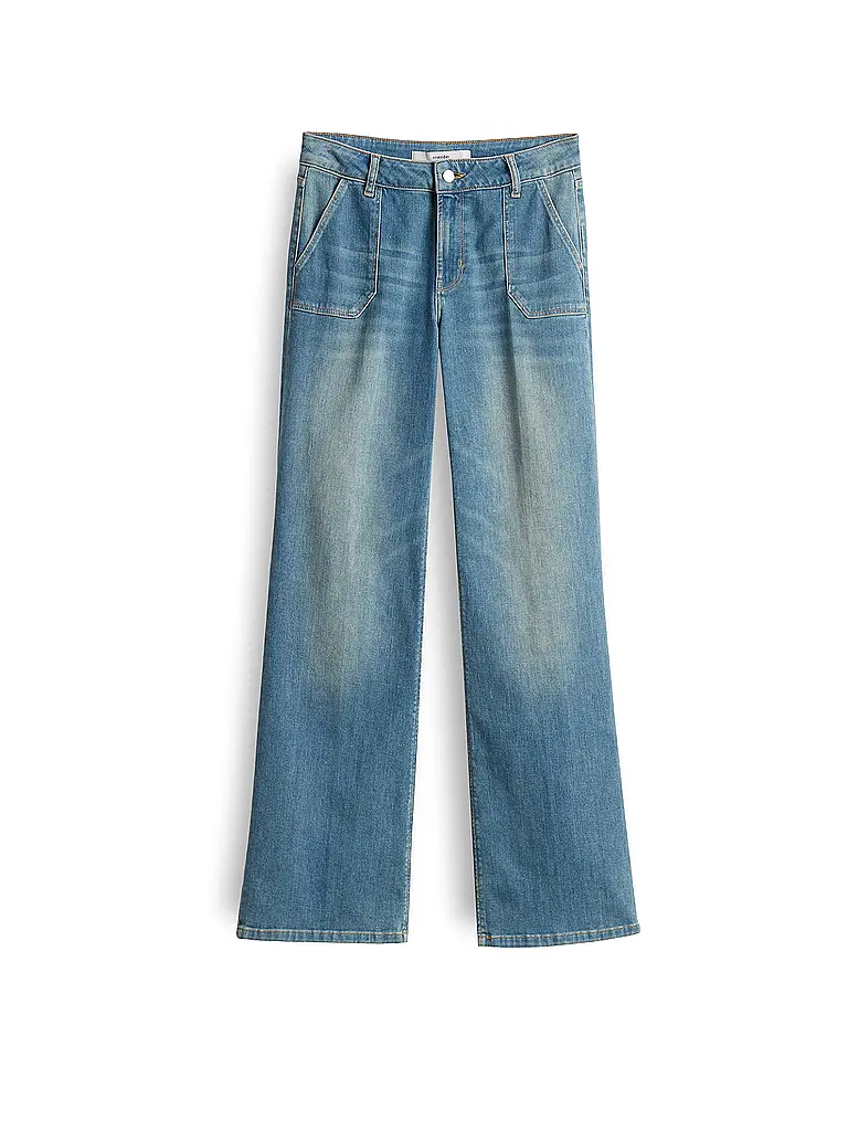 SOMEDAY | Jeans Wide Leg CARIE UTILITY | Bleu