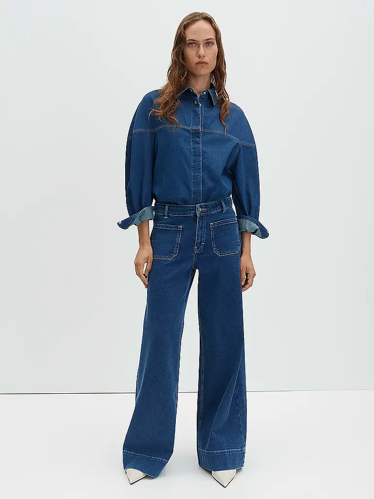 SOMEDAY | Jeans Wide Leg CELLMA FRENCH | Bleu