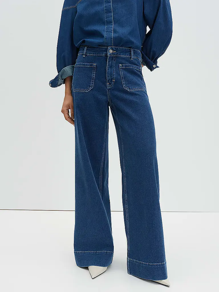 SOMEDAY | Jeans Wide Leg CELLMA FRENCH | Bleu