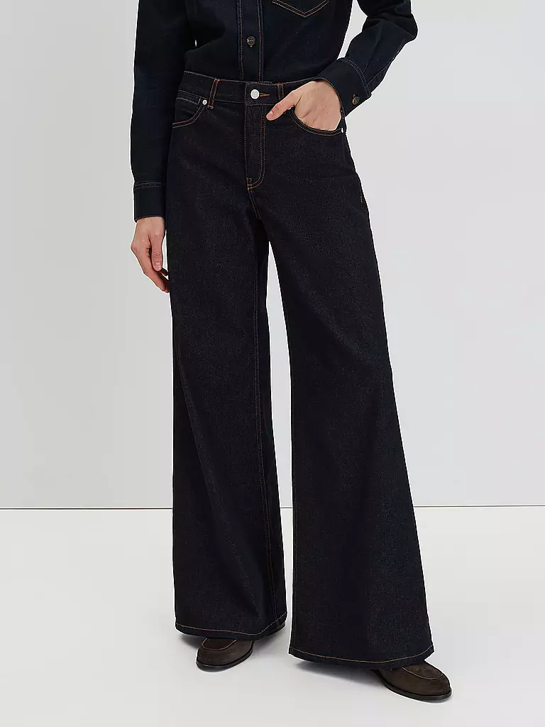 SOMEDAY | Jeans Wide Leg CELLMA PALAZZO | Bleu foncé