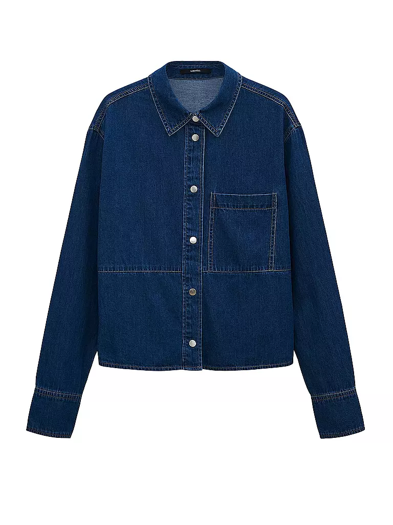 SOMEDAY | Jeansbluse ZAPIRA | Bleu foncé