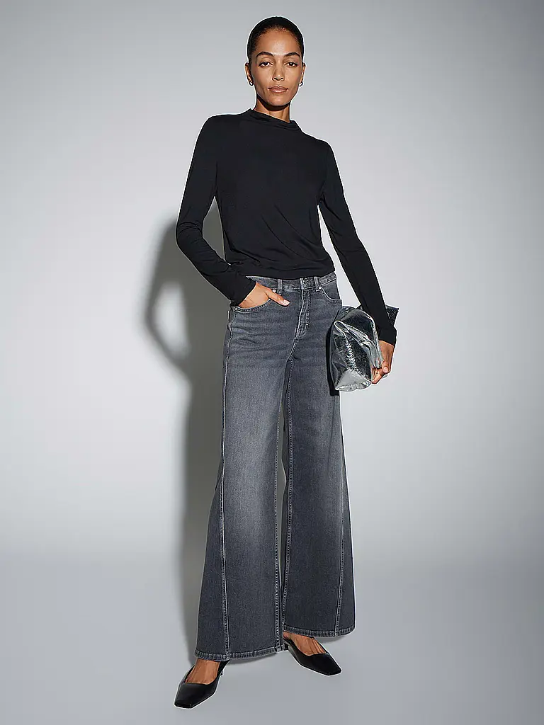 SOMEDAY | Langarmshirt KARAH | Noir