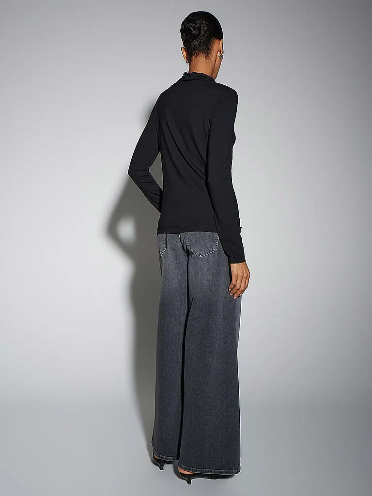 SOMEDAY | Langarmshirt KARAH | Noir