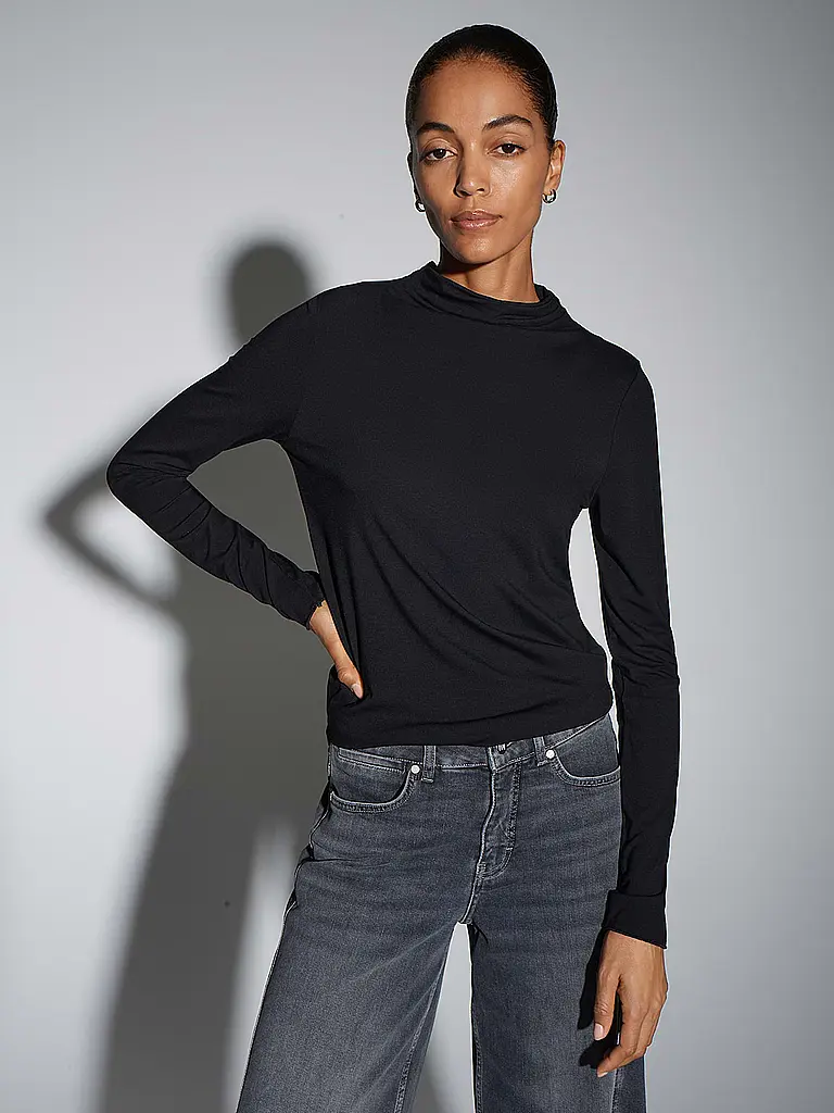 SOMEDAY | Langarmshirt KARAH | Noir