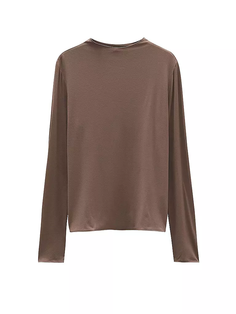 SOMEDAY | Langarmshirt KARINN | Marron