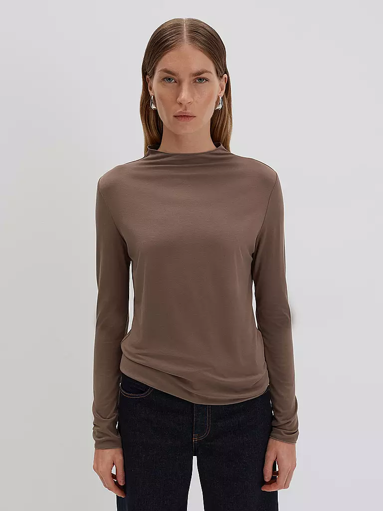 SOMEDAY | Langarmshirt KARINN | Marron