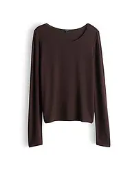 SOMEDAY | Langarmshirt KIROSA SOFT LONG | Marron