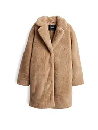 SOMEDAY | Manteau en fausse fourrure VAARILA | Moutarde