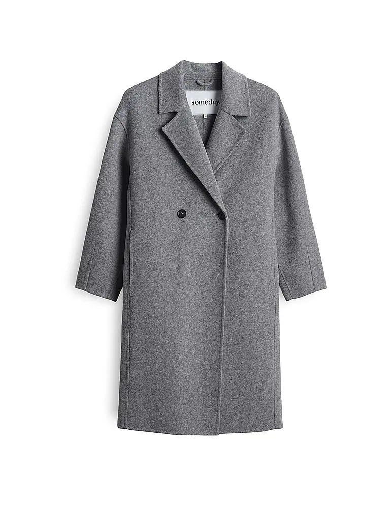 SOMEDAY | Manteau en laine VALMERA | grau