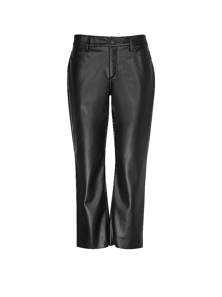 SOMEDAY | Pantalon aspect cuir CARILE | Noir
