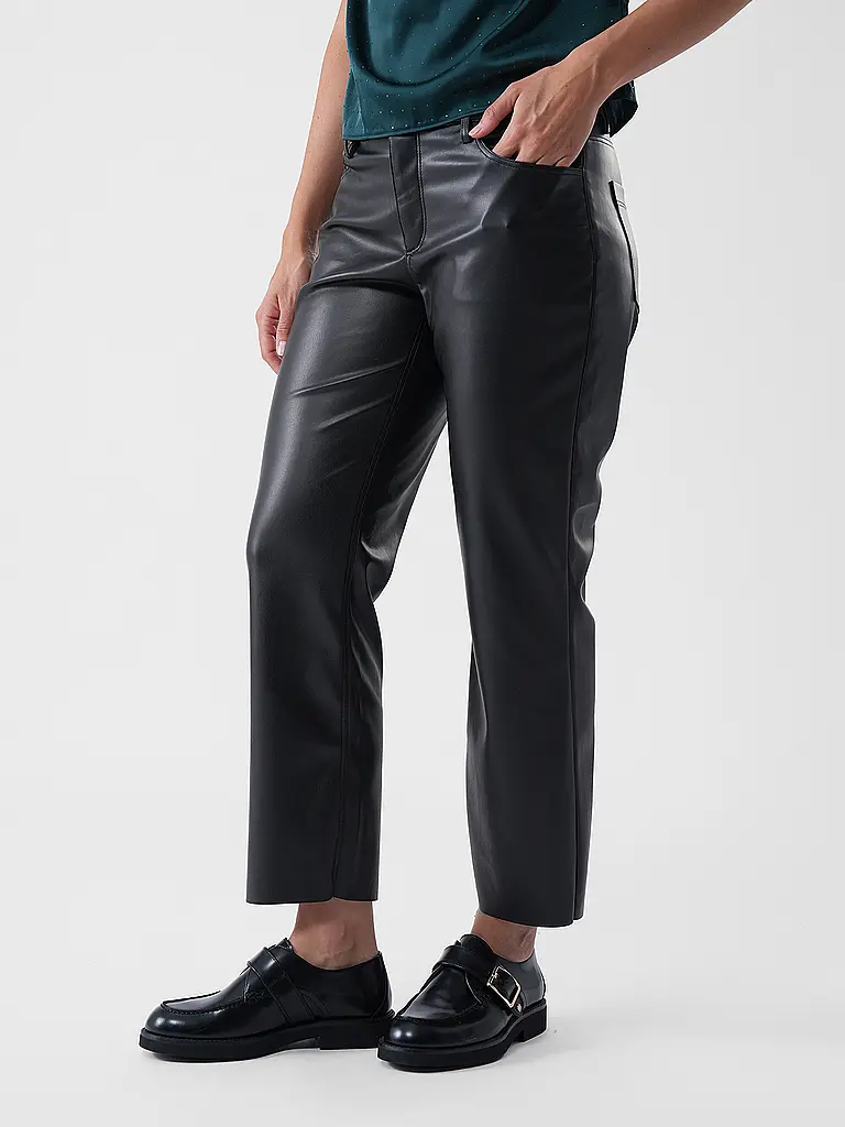 SOMEDAY | Pantalon aspect cuir CARILE | 
