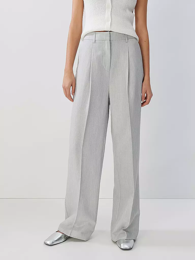 SOMEDAY | Pantalon Marlene CAHLIN | hellgrau