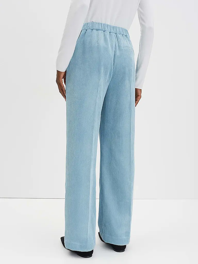 SOMEDAY | Pantalon Marlene CEVIL CORDUROY | Bleu clair